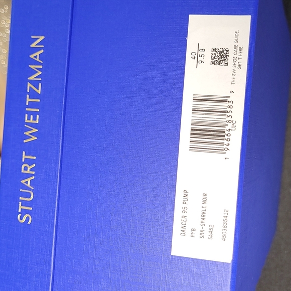 SW✨️ Sparkly Bling Bridal Heels sz 9.5B - Picture 10 of 12